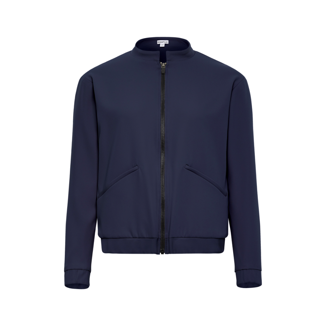 Lena Bomber Blue – Navy Apparel GreenCloud Jacket