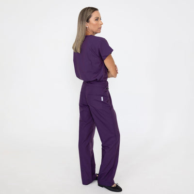 Blackwell Scrub Bottoms in Eggplant