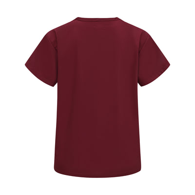 Blackwell Scrub Top Burgundy