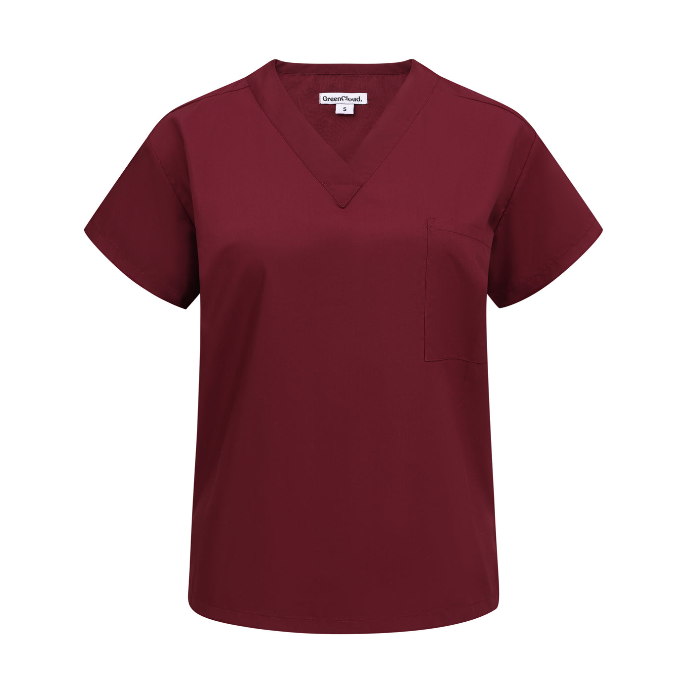 Blackwell Scrub Top Burgundy