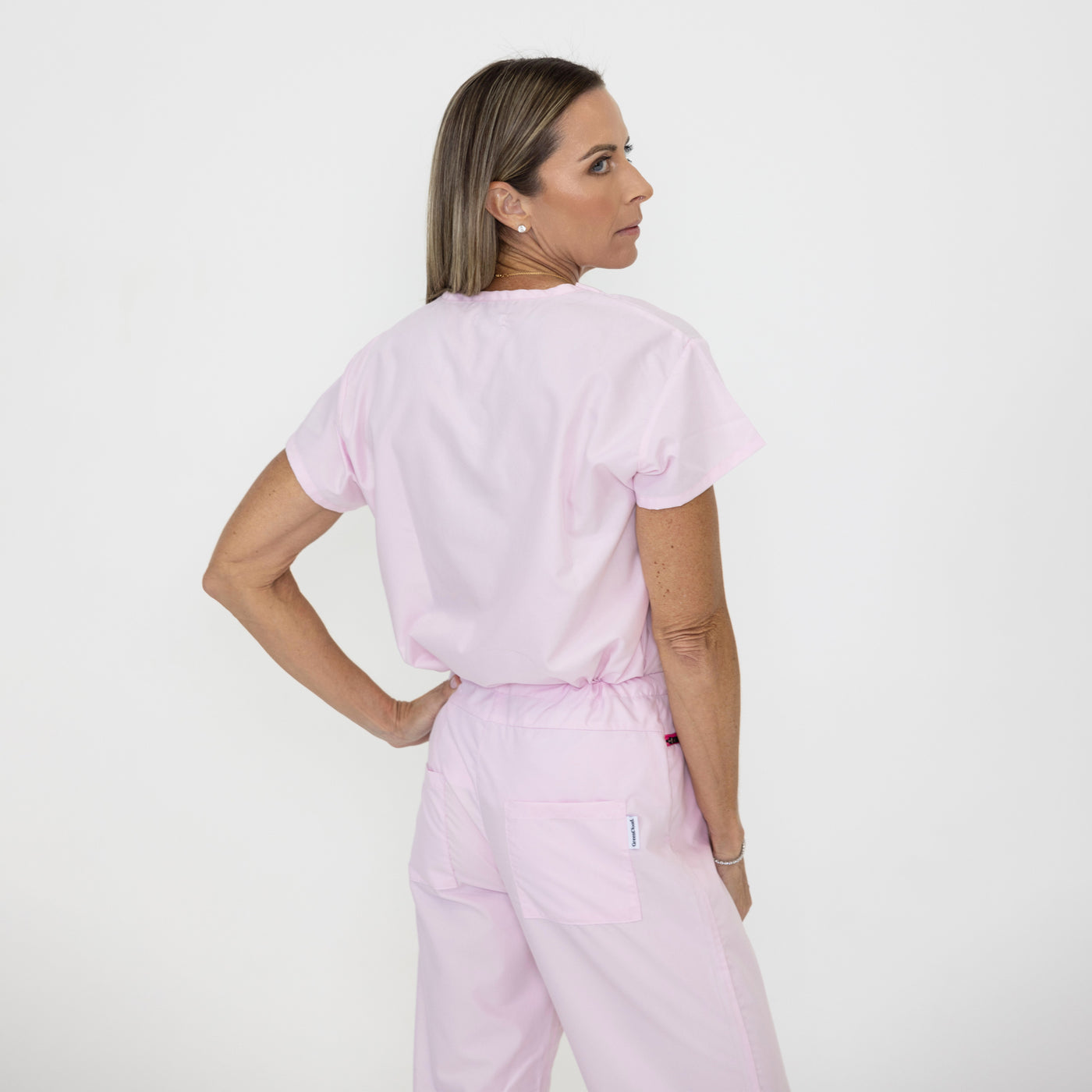 Blackwell Scrub Top Lightest Pink