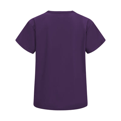 Blackwell Scrub Top Eggplant