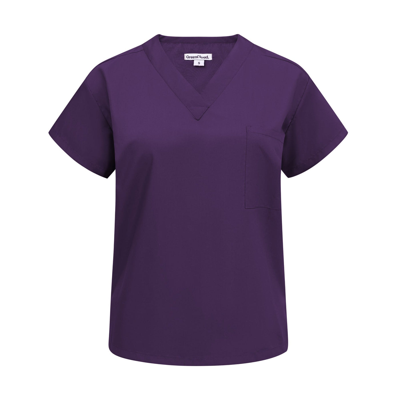 Blackwell Scrub Top Eggplant