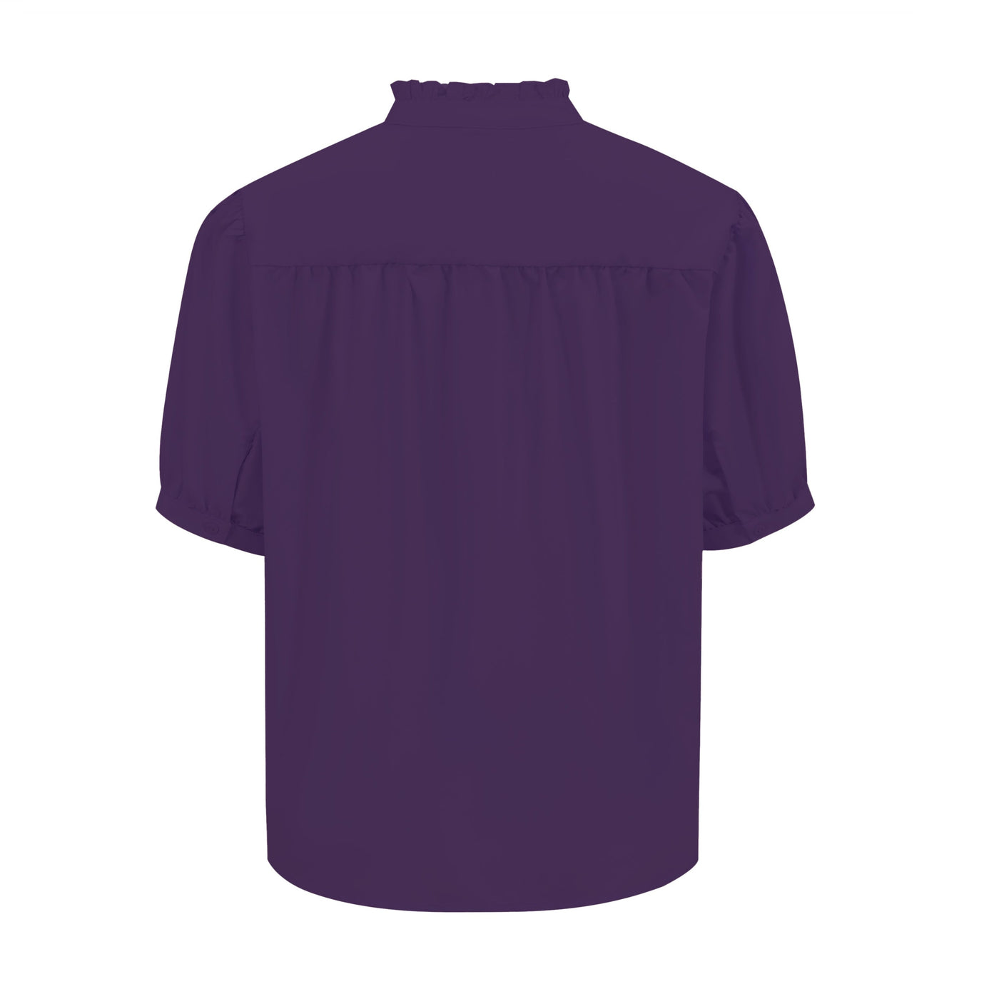 Sanger Scrub Top in Eggplant